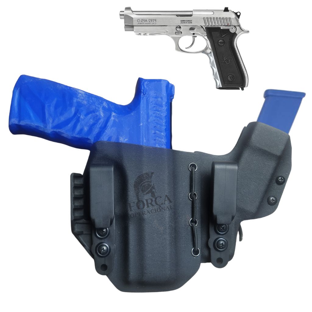 Coldre Sidecar para Taurus PT 100 Kydex Velado